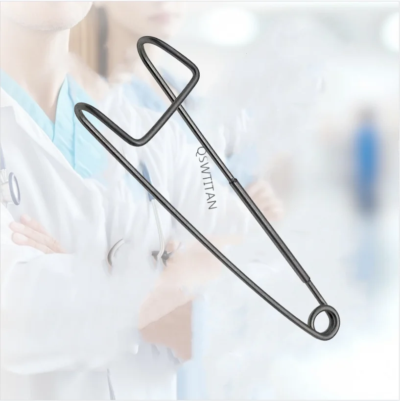 QSWTITAN Adjustable Pierce-Type Eye Speculum, Jaffe Eyelid Retractor Ophthalmic Surgical Opening Instrument