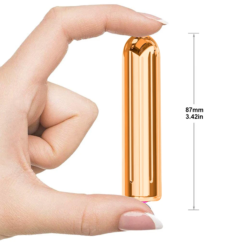 10 Speeds Bullet Vibrator Mini Powerful Sex Toy for Women G-Spot Clitoris Stimulator USB Rechargeable Dildo Anal Toys for Adults