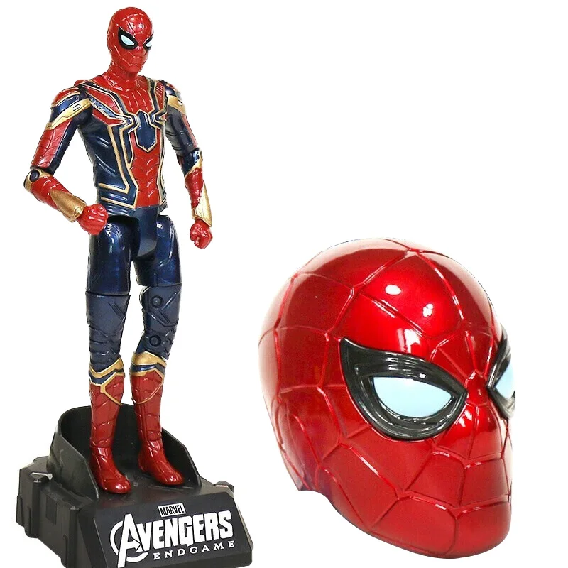 Disney SpiderMan Avengers figura deformada Iron Man Capitán América Ant-Man War Machine Action marvel legends collection, regalo para niños