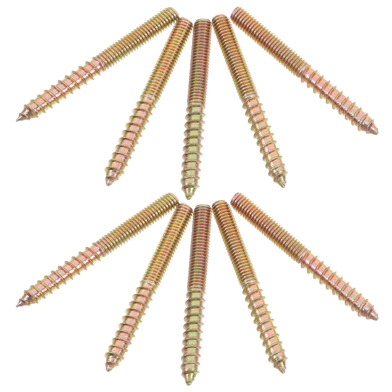 Sekrup Berkepala Ganda Pengganti Baja Sekrup Berujung Ganda untuk Furnitur dan Proyek DIY Sekrup Pengganti