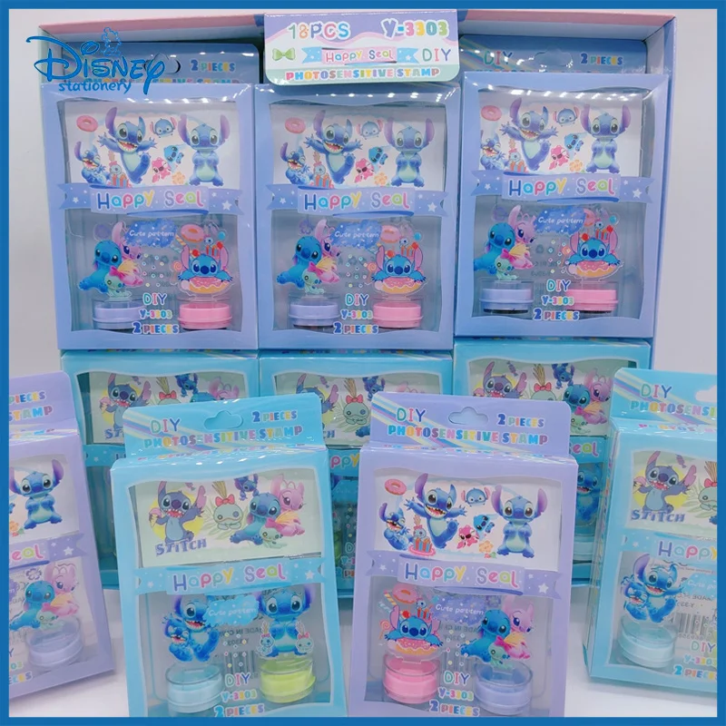 

Cute Stitch Acrylic Stamp Set 2pcs Disney Lilo Stitch Clear Stamps For Scrapbooking Journaling Kids Gifts School Rewards