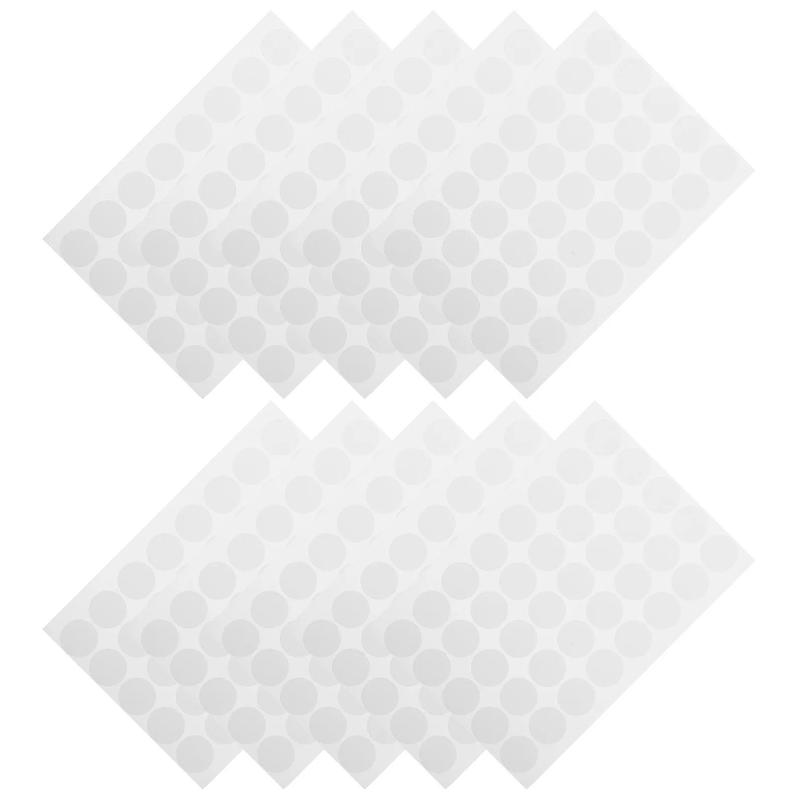 10 Sheets Circle Label Stickers Removable Adhesive Dots for Business Displays Gift Sealing Paperwork Sorting Organization