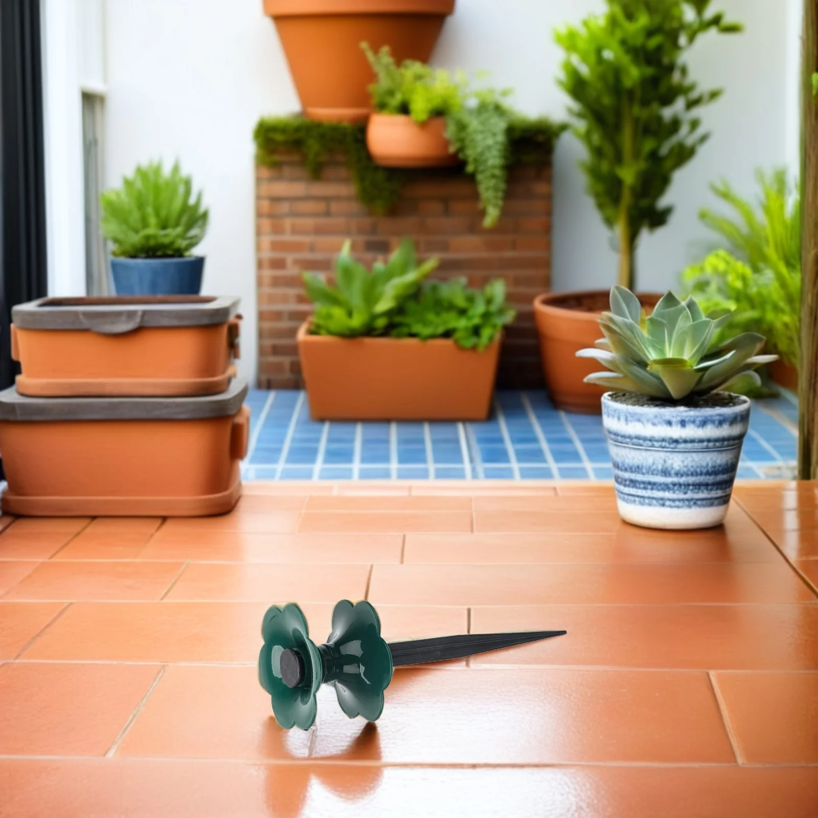 2 قطعة حامل خرطوم متعدد الاستخدامات مسامير توجيه متينة لحماية الحديقة الصيفية ملحقات الموقت التلقائي #1