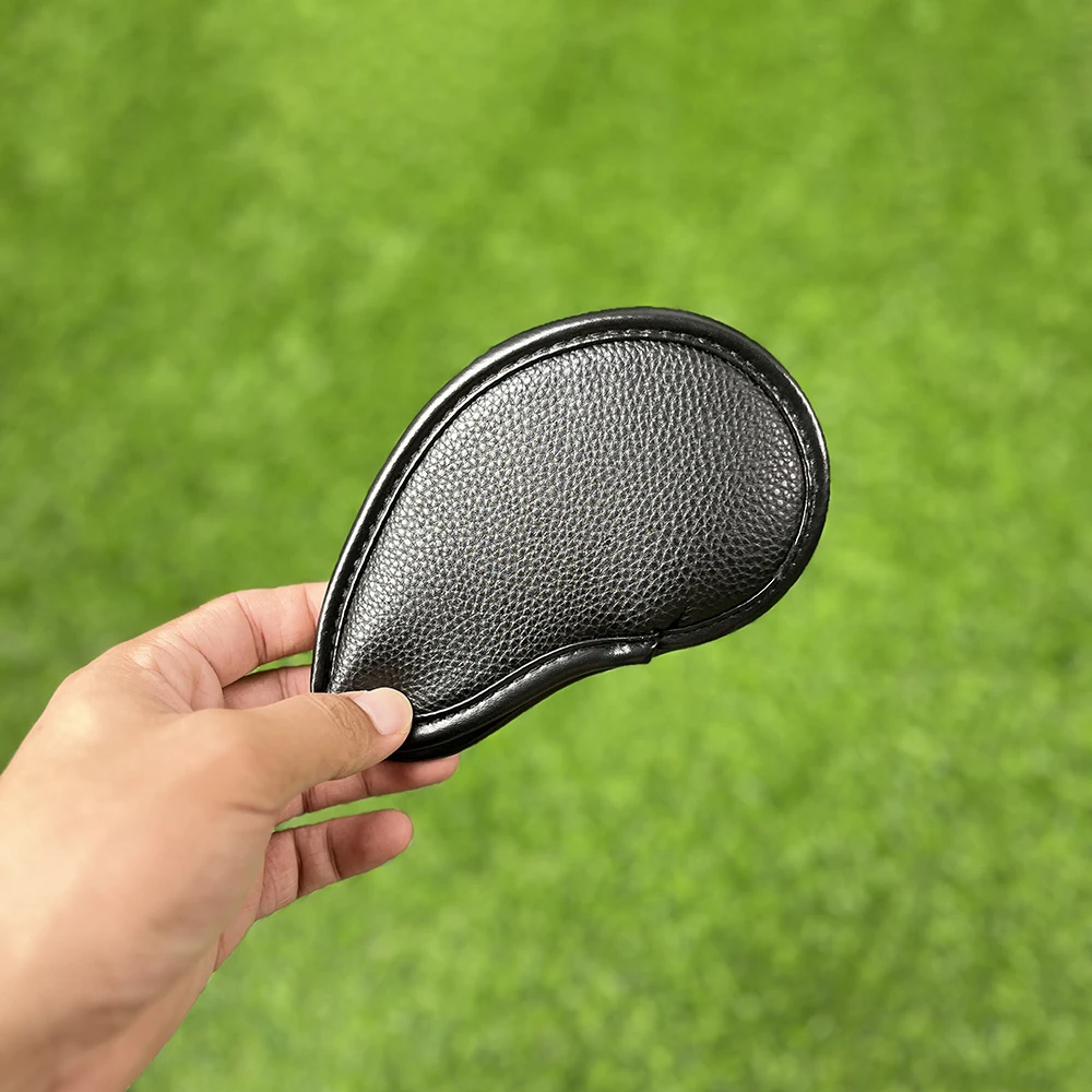 7pc Golf Iron Head Cover, Durable Waterproof Luxury Club Head Cover, Universal Main Iron Rod image 5