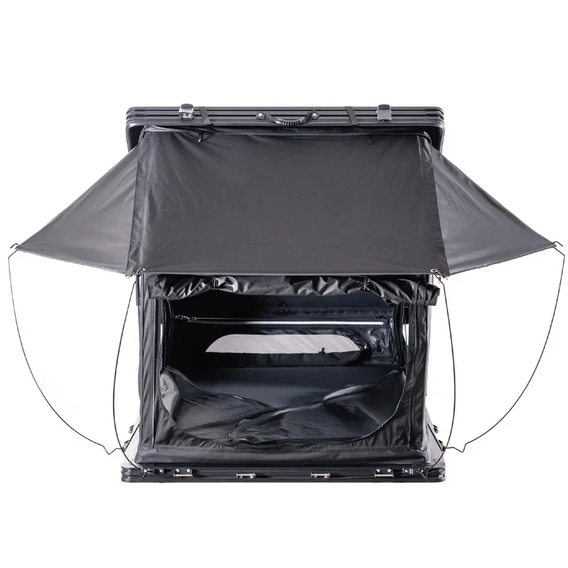 High Quality Aluminum Hard Rooftop Tent 3 Person Waterproof Outdoor Camping