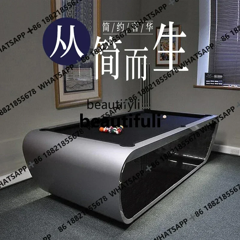 xx1xx1`Billiards table Household standard Adult simple villa Chinese nine-ball multi-functional American black eight billiard ta