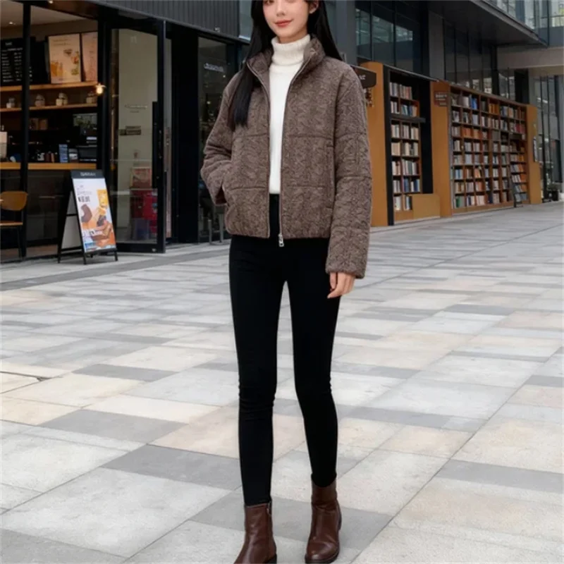 

8-прядное плетеное вязаное теплое толстое пальто для модных тенденций осени 2023 года