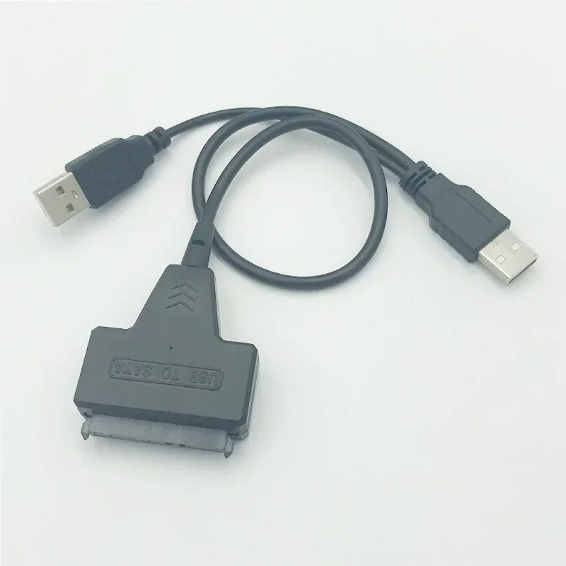 

Портативный Кабель-адаптер USB 2,5 к SATA, кабели для жестких дисков 3,5 дюйма, 7 + 15 дюймов, Кабель-адаптер для жестких дисков HDD/SSD