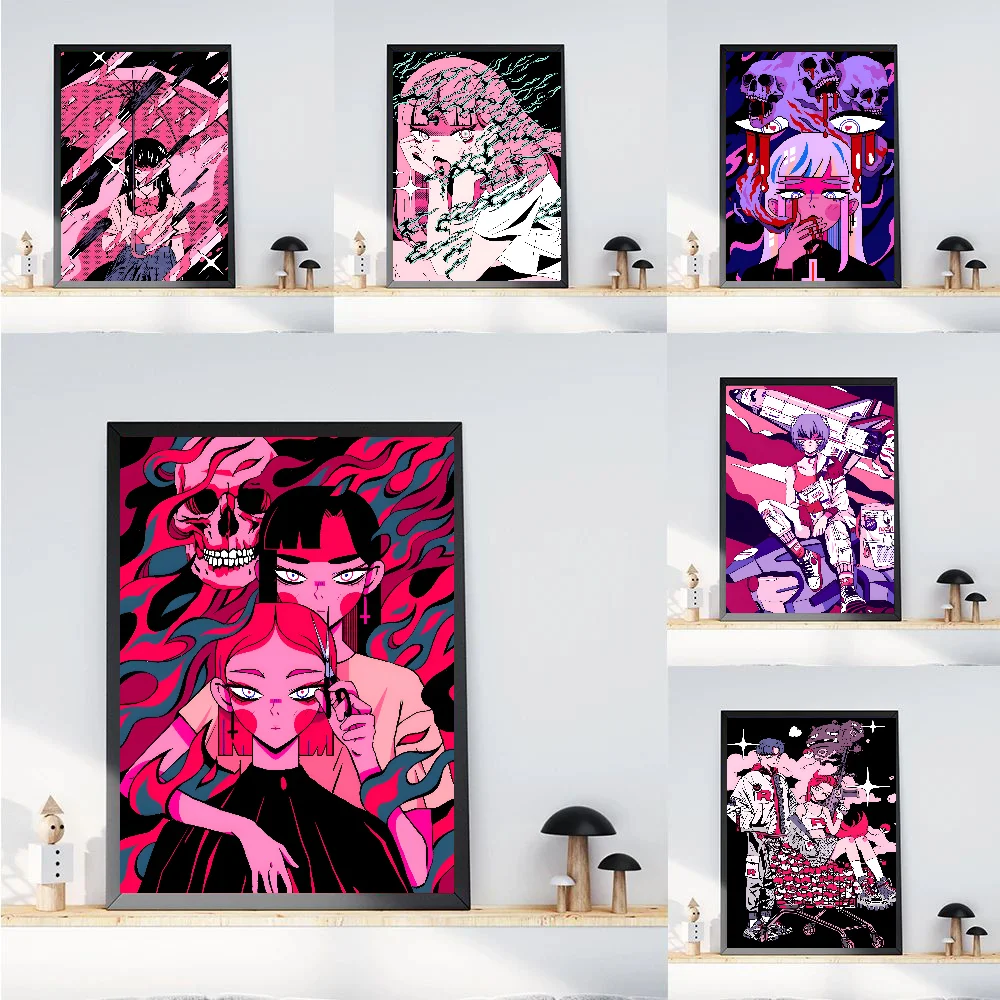 Illustration Cool Anime A-Arkestar Poster Paper Print Home Bedroom Entrance Bar Cafe Art Painting Decoration