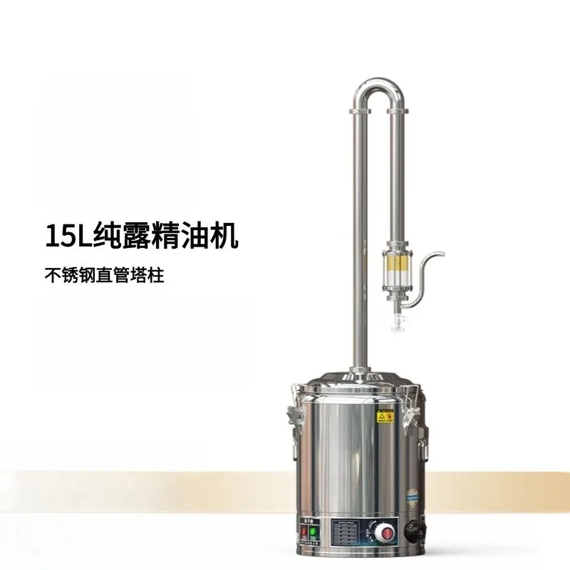 Essential oil extractor, hydrosol machine, hydrosol essential oil extractor, rose hydrosol copper still y