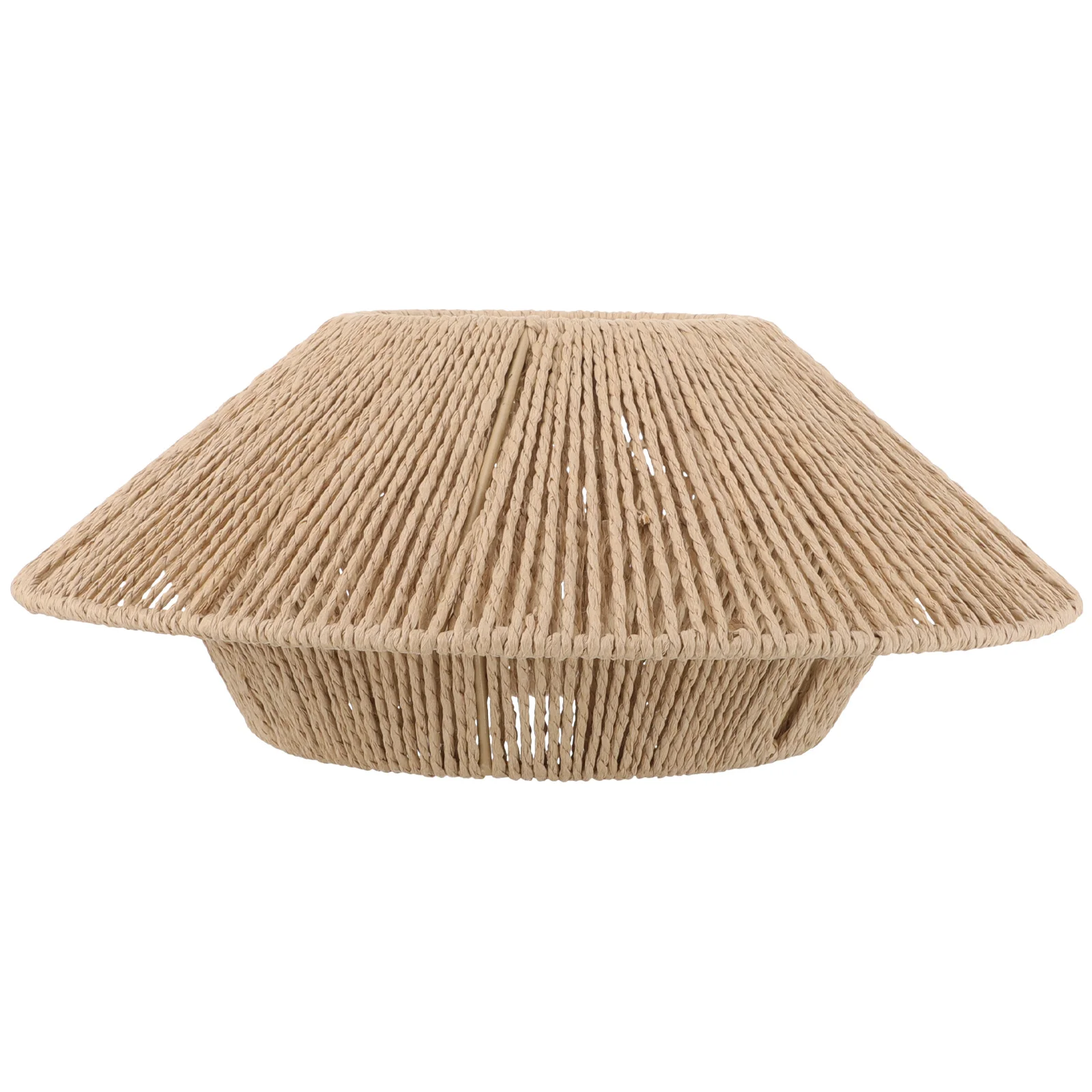 

Lampshade Woven Paper Rattan Boho Home Decor Small Size Light Cover Ceiling Lampshade Modern Lighting Supply