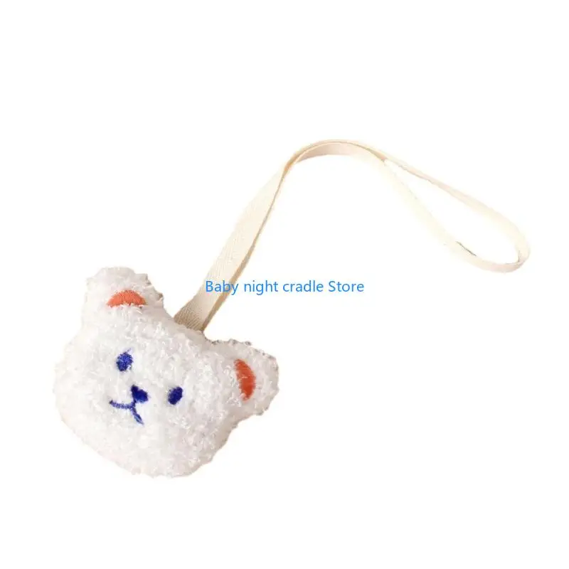 J2FF حامل لهاية الدب اللطيف للأولاد والبنات الصغار، حبل اللهاية #2