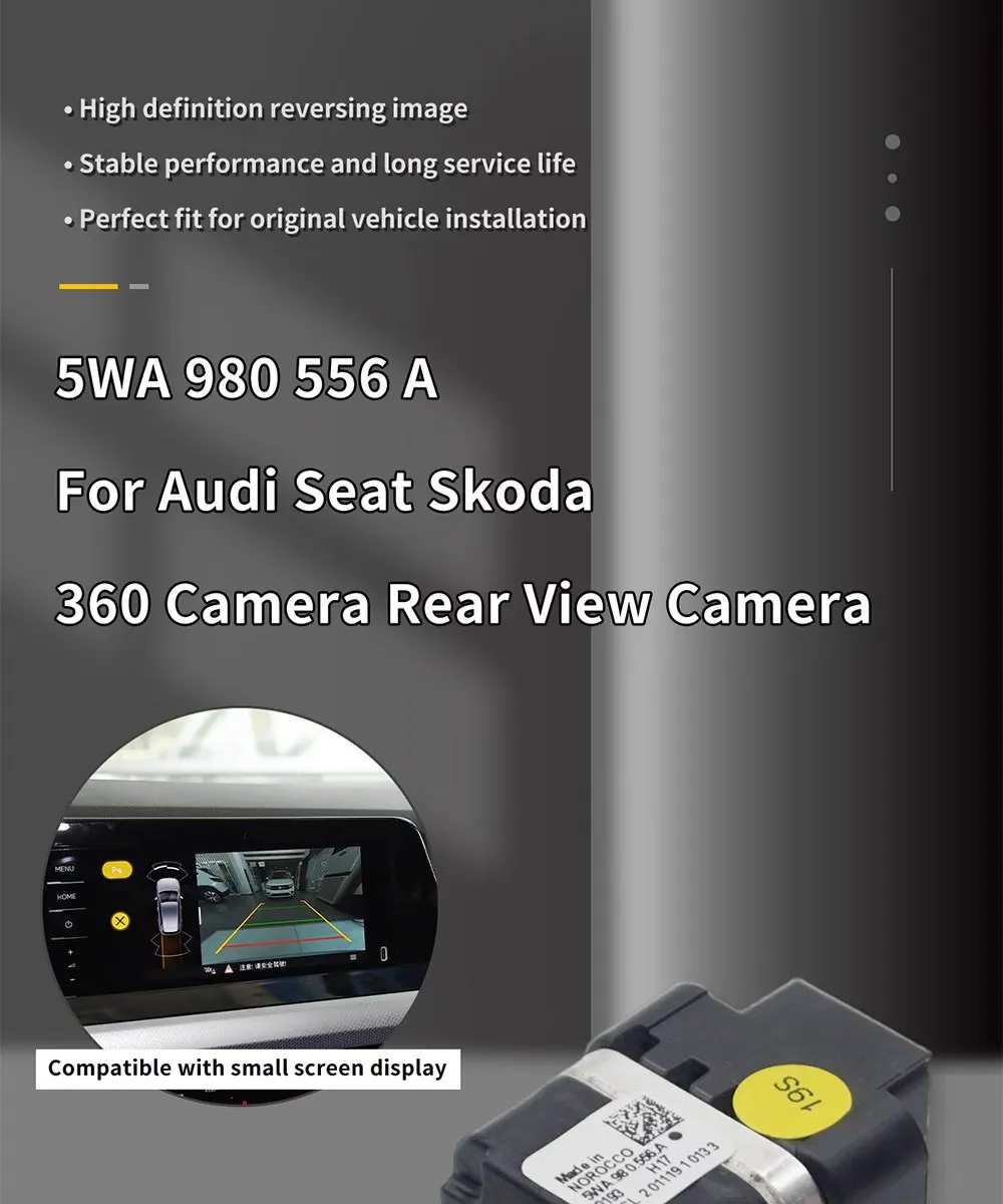 5WA980556A/B/D Für Audi Seat Skoda Auto Rückfahrkamera Rückkamera 5WA980556B 5WA 980 556 B 5WA980556A 5WA 980 556A 5wa98055 – Detail 3