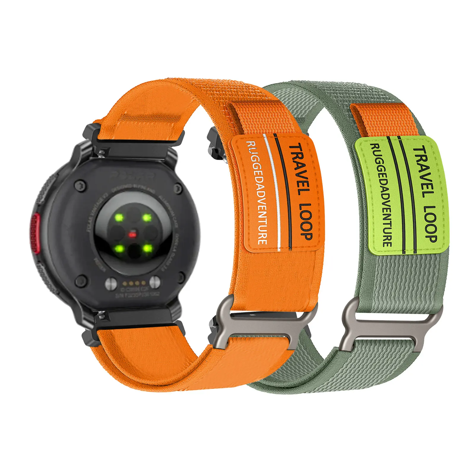 

2pcs Nylon Velcro Bands for Polar Vantage V3/Grit X Pro Strap