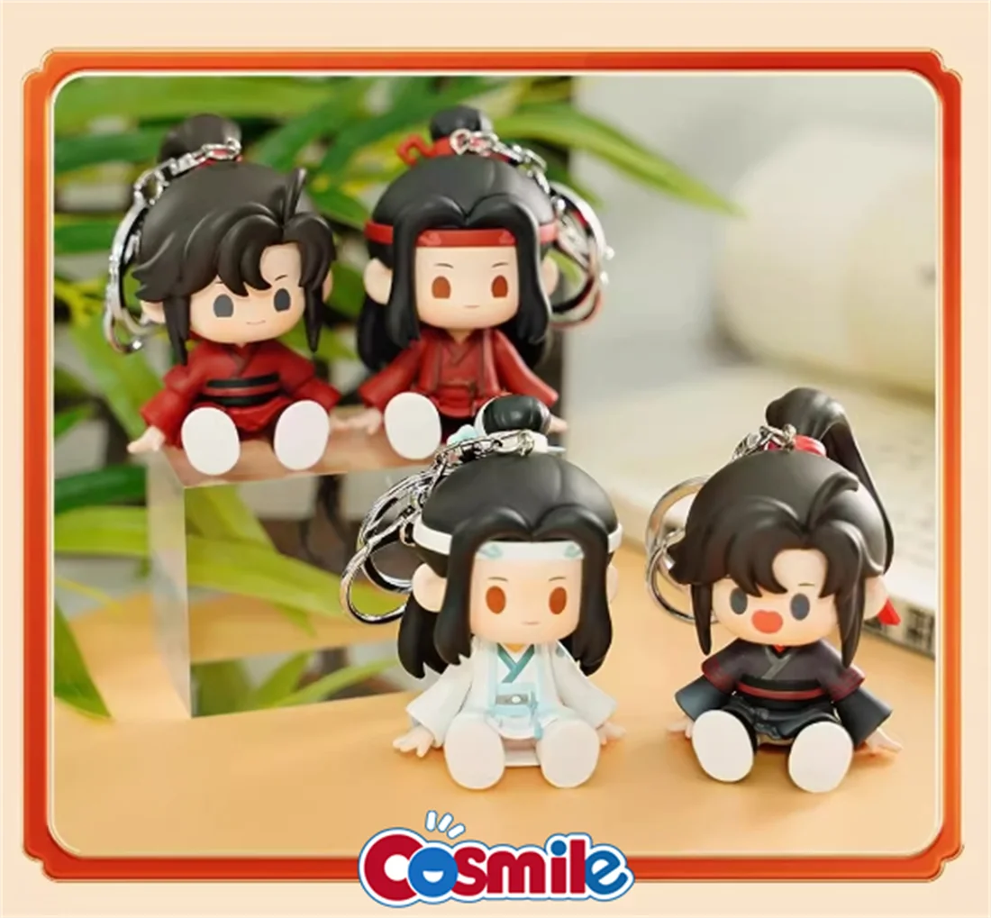 Cosmile offcial Anime MDZS Wei Wuxian Lan Wangji Wang Yibo Xiao Zhan Idol Star Doll pendant Toys Body Cute Cosplay C GG