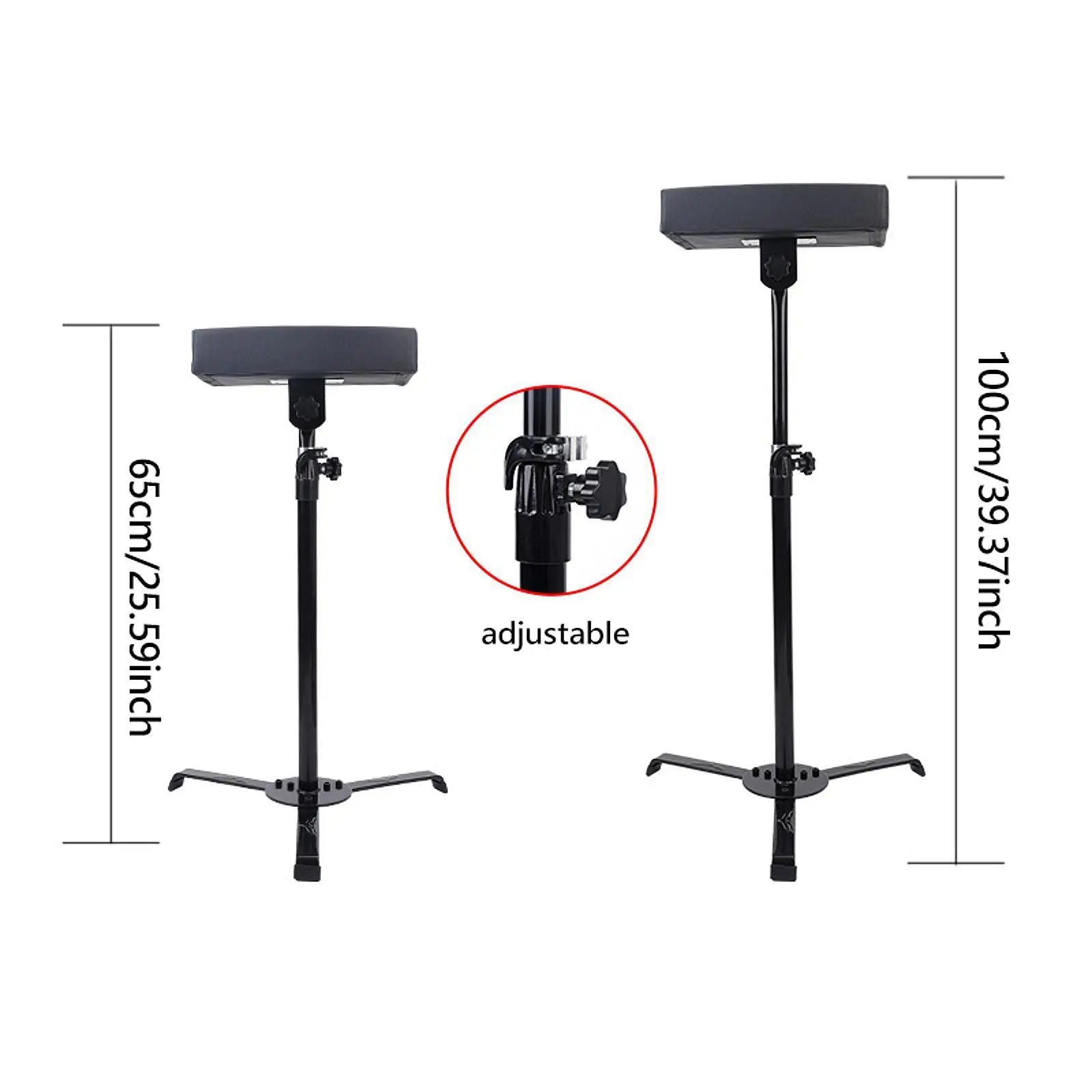 مسند ذراع الوشم معدات الوشم الاحترافية المائلة لاستوديوهات صالونات التجميل