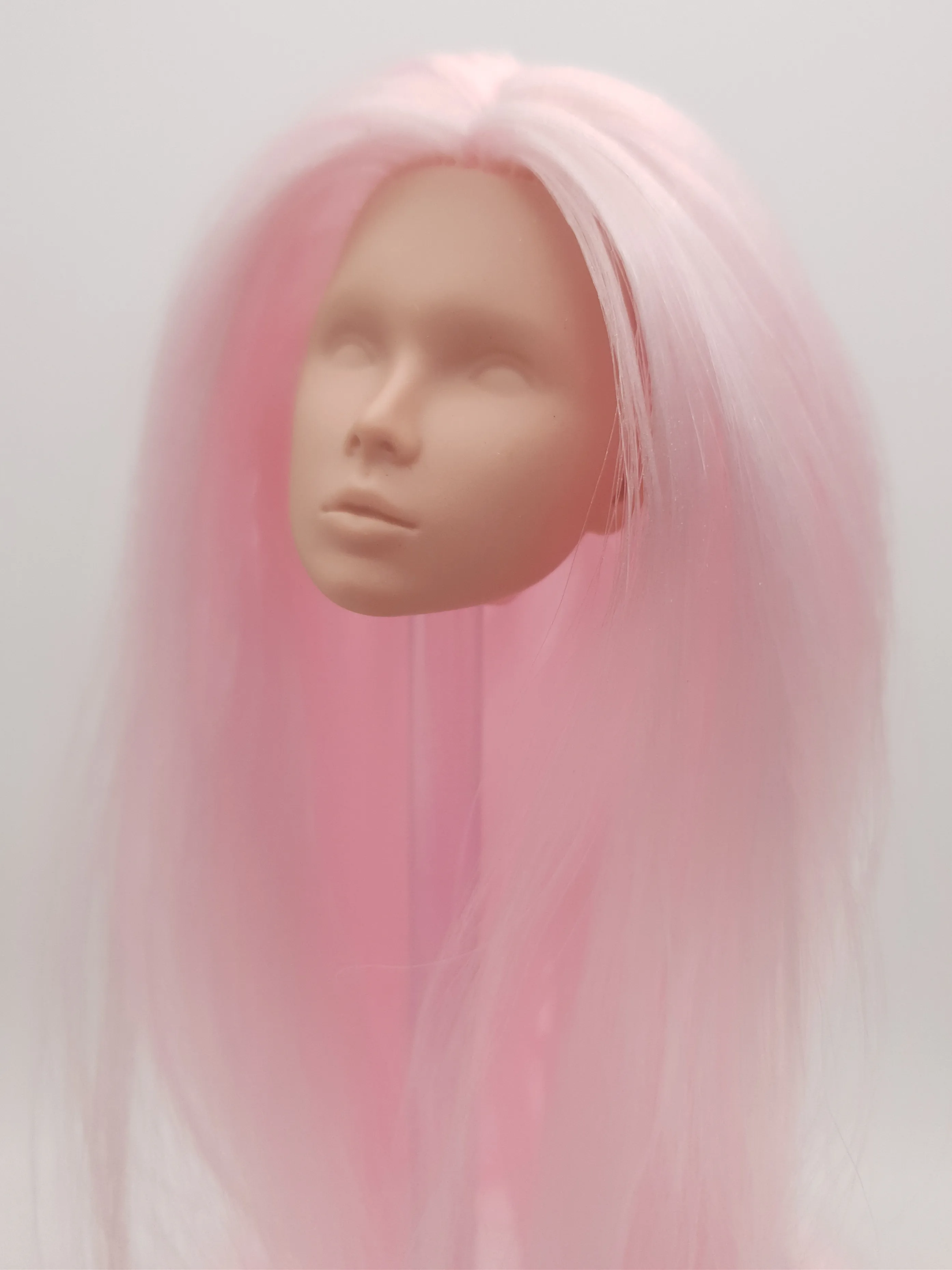 Fashion Royalty Lilith Blair Blank Face Pink Hair Rerooted 1/6 Scale Integrity Doll Head