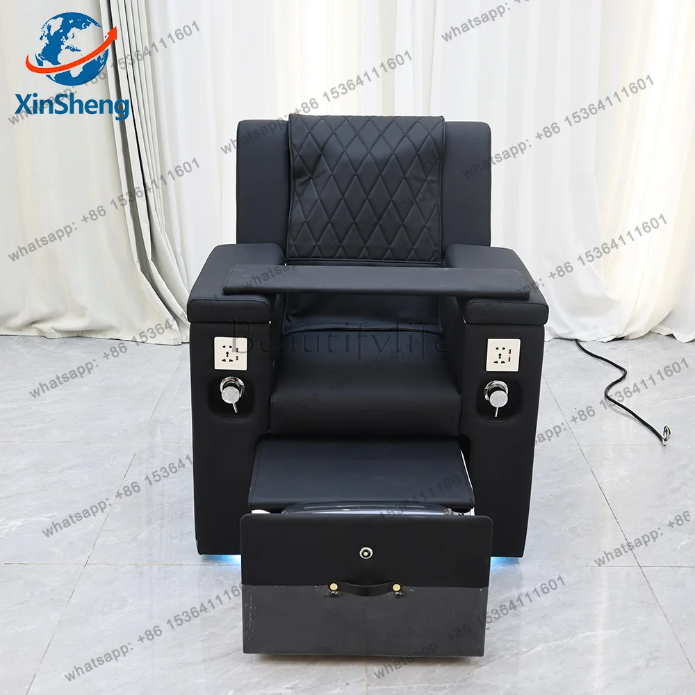 Foot Bath Nail Chair Pedicure Chairs with Electric Back Massage Salon SPA Foot Massage Manicure Leisure Club Furniture