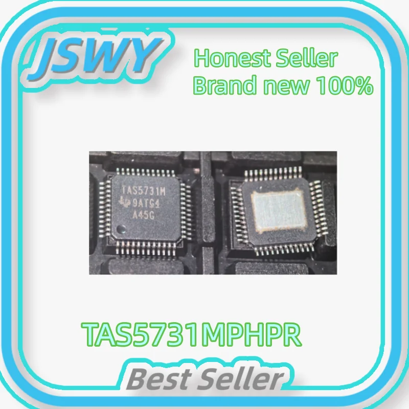 (3/30 pieces) TAS5731MPHPR TAS5731M HTQFP48 Audio Power Amplifier Original Electronics Hot Sale in Stock Fast Shipping