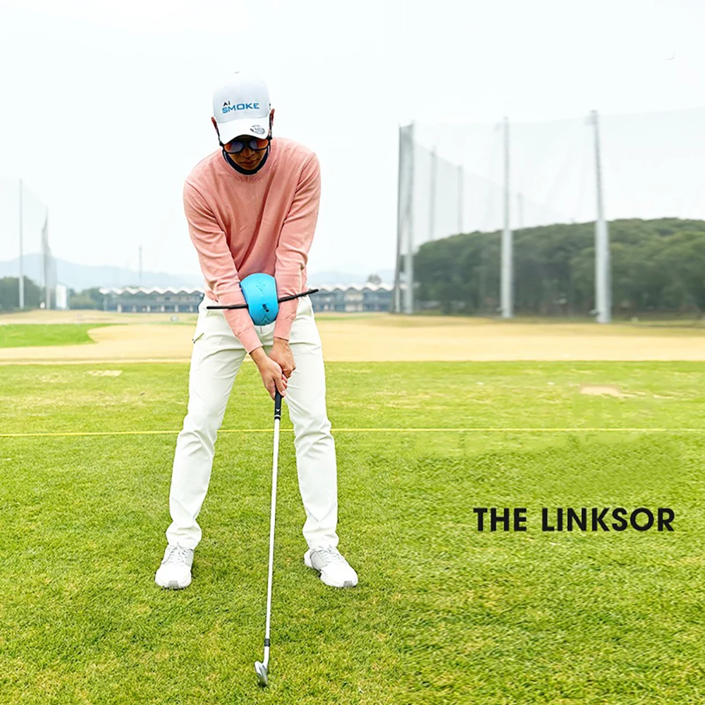 เทรนเนอร์วงสวิงกอล์ฟเริ่มต้นกอล์ฟ Corrective Action Swing Training Aids Golf Connect Ball กอล์ฟอุปกรณ์กีฬา