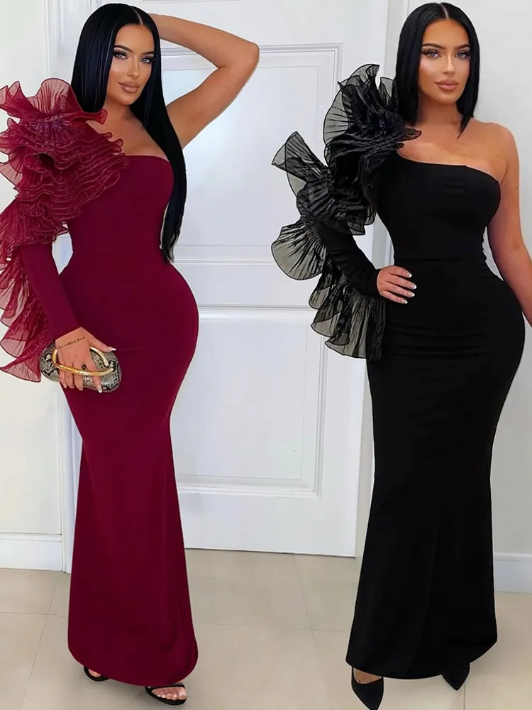 

African Dresses for Women Elegant 2026 Dashiki Summer Spring Maxi Dress Ladies Traditional African Clothing Outfits S-2XL