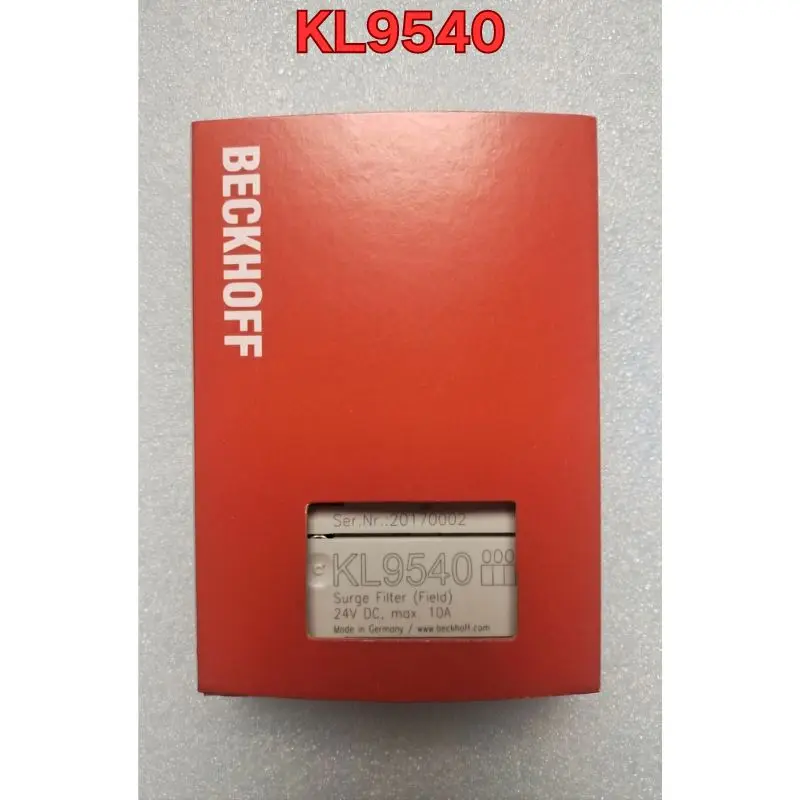 

New Beckhoff module KL9540