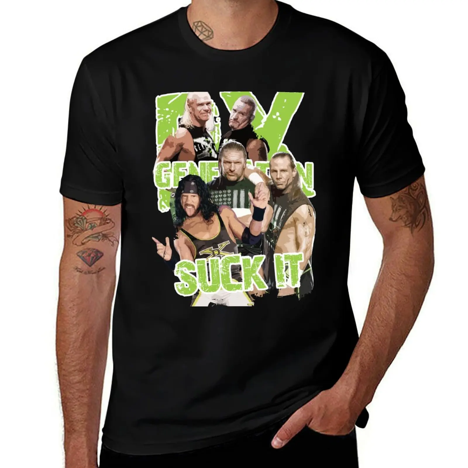 

DX T-Shirt Casual Simple Design Short Sleeve Shirt