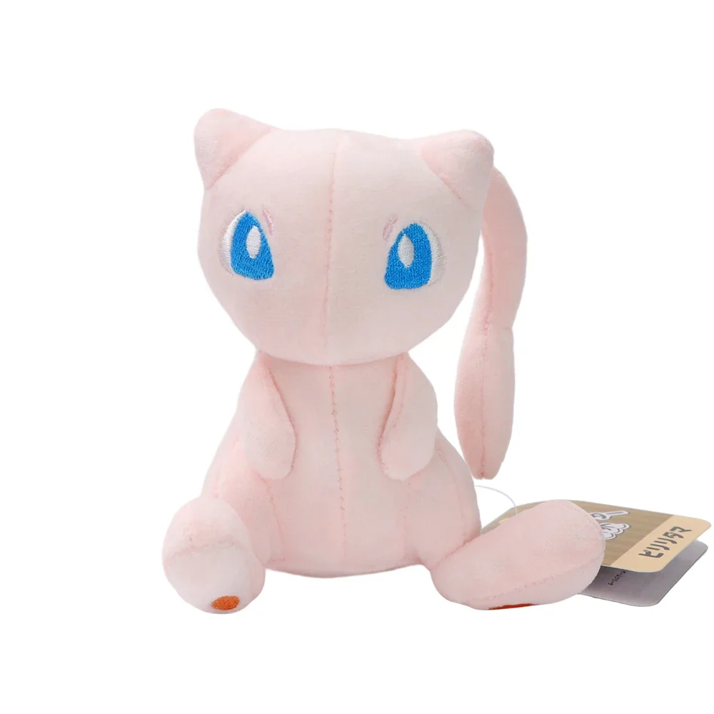 Mew pluszowe zabawki wypchana kolekcja lalka prezent urodzinowy dla dzieci kolekcjonerskie kreskówki dla chłopców dziewcząt prezent 13 CM