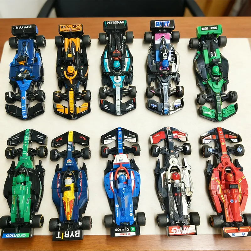 

2601 PCS in stock 77242-77251 Speed supercar F1 building blocks, 10 toys, home decoration, Christmas gift 2025 new model