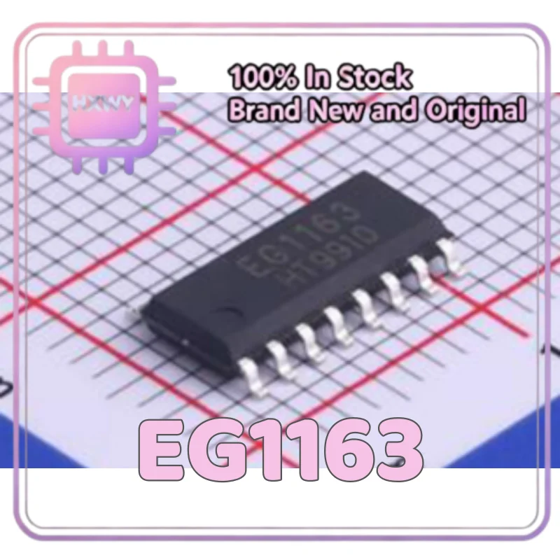 (20/100 Pieces) EG1163 Silkscreen 1163 SOP16 Power IC New Electronic Parts Fast Delivery High Quality In Stock