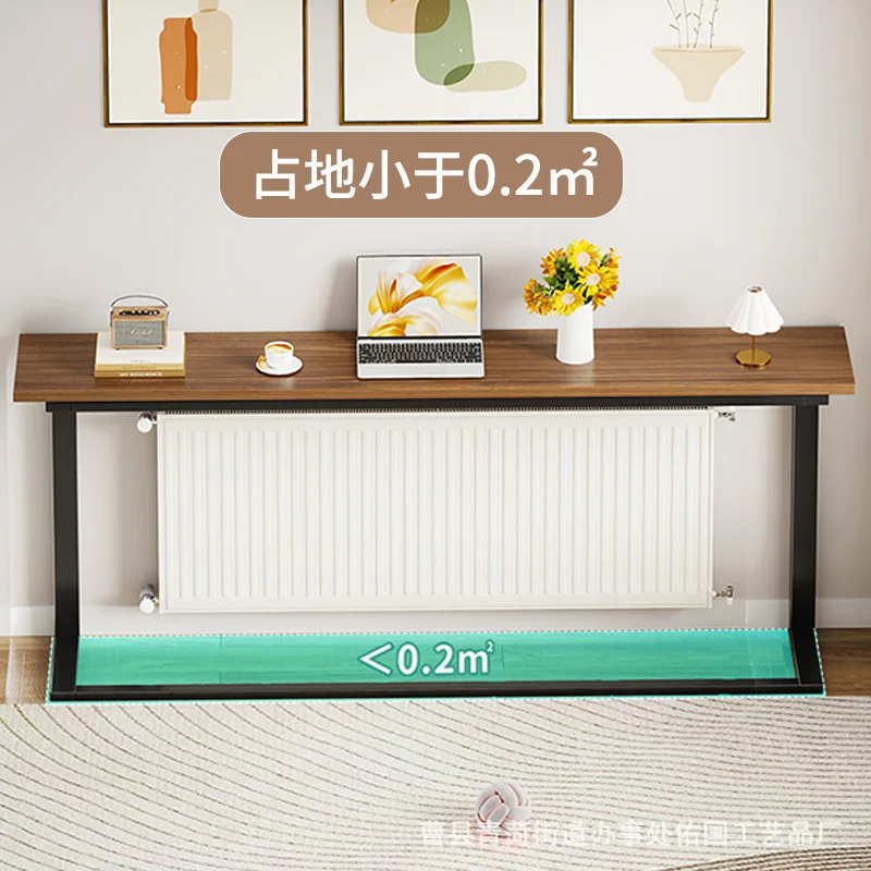 Radiator rack, sofa back gap storage cabinet, household top shielding artifact, narrow strip against the wall baffle table