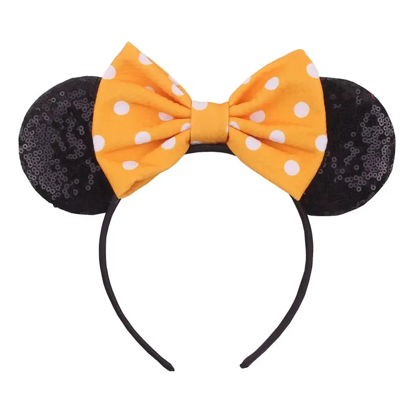 موضة بلون آذان الماوس عقال للفتيات النساء حفلة عيد ميلاد هيرباند DIY بها بنفسك مهرجان تأثيري إكسسوارات الشعر