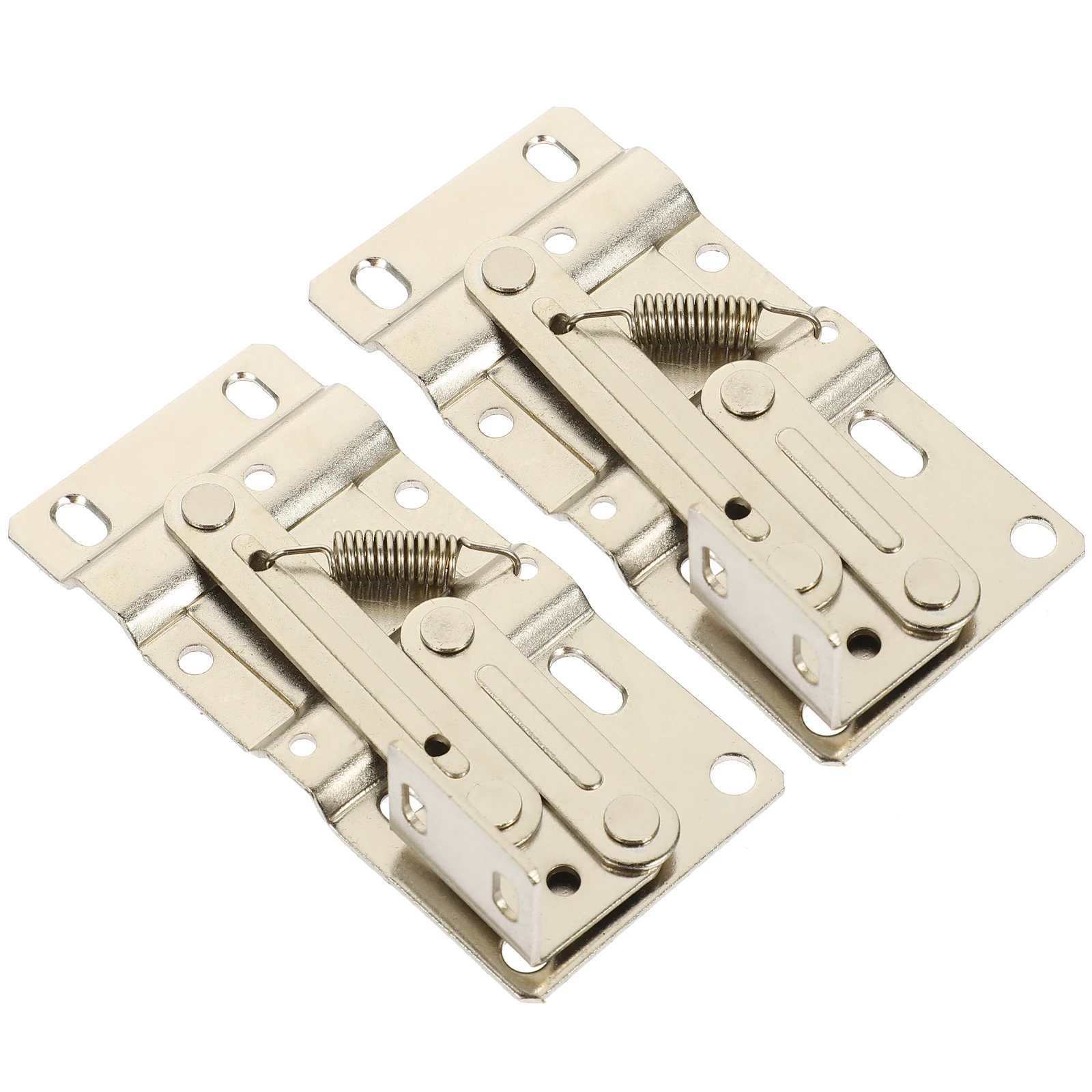 

Spring Hinge 2pcs Heavy Duty Pivot Cabinet Tip Out Tray Lift Up Scissor Hidden Door Small 45 Degree Proof Easy