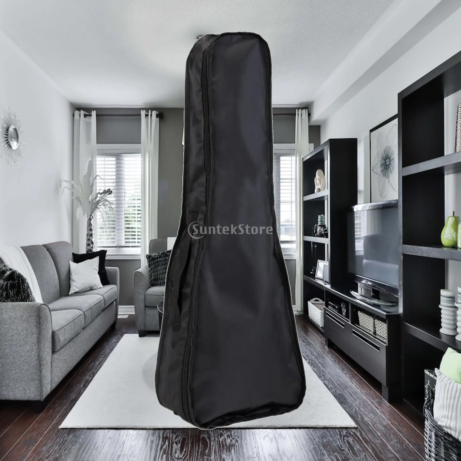 Ukulele Case Lightweight Waterproof Oxford Cloth Gig Bag with Shoulder Strap for Safe Instrument Transport