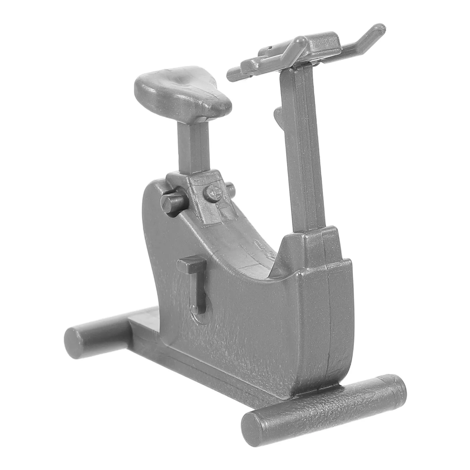 Miniature Fitness Equipment 1:20 Scale Mini Exercise Bike Compact Gym Decoration Tiny Indoor Sports Scene Dollhouse Accessory