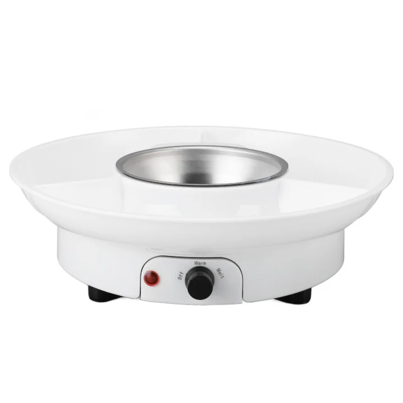 Versatile Electric Fondue Pot Set 10 Forks 25W 2 Gears Small Chocolate Melting Pot For Wedding Party Date US Plug 110V