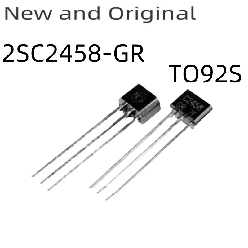 

2SC2458-GR TO92S 50V 150mA Audio Amplifier Applications