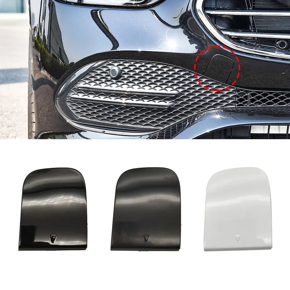 

For Mercedes W206 Car Front Bumper Tow Hook Cover Cap White For Benz C Class 2022-2024 C180 C200 C220 C250 C260 C300 2068850001