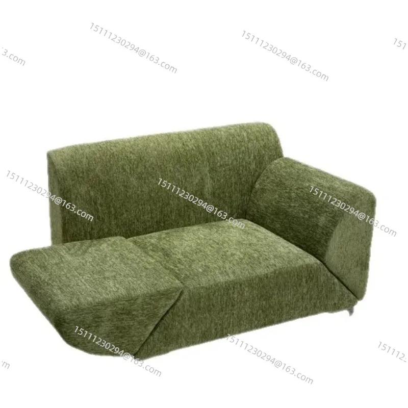

Sofa Rotatable Armrest Solid Wood Sofa Chair Hotel Home Homestay Light Luxury Minimalist Single Function Sofa