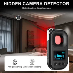 Anti-candid Camera Detector Anti Thef Eavesdropping Monitor GPS Tracker RF Signal Inspect Finder Hotel Listening Alarm Device