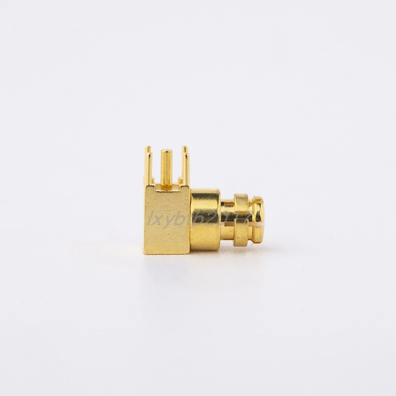 SMP-KWHD Small Female Elbow SMP-KWE RF Connector PCB Solder Board Female Connector 90 Degree Female Elbow