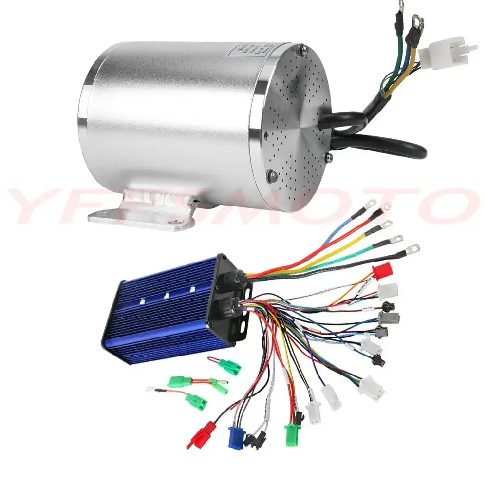 

72V 3000W /60V2500W Brushless Motor MY1020 & Controller for Go Kart Golf Cart Buggy Quad Coolster ATV Trike Cart Scooter Parts