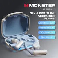New MONSTER AIRSTAR T101 Open-ear Sports Earphones Call Noise Reduction Headset 14.2mm Dynamic Driver Unit For HD Call Headphone