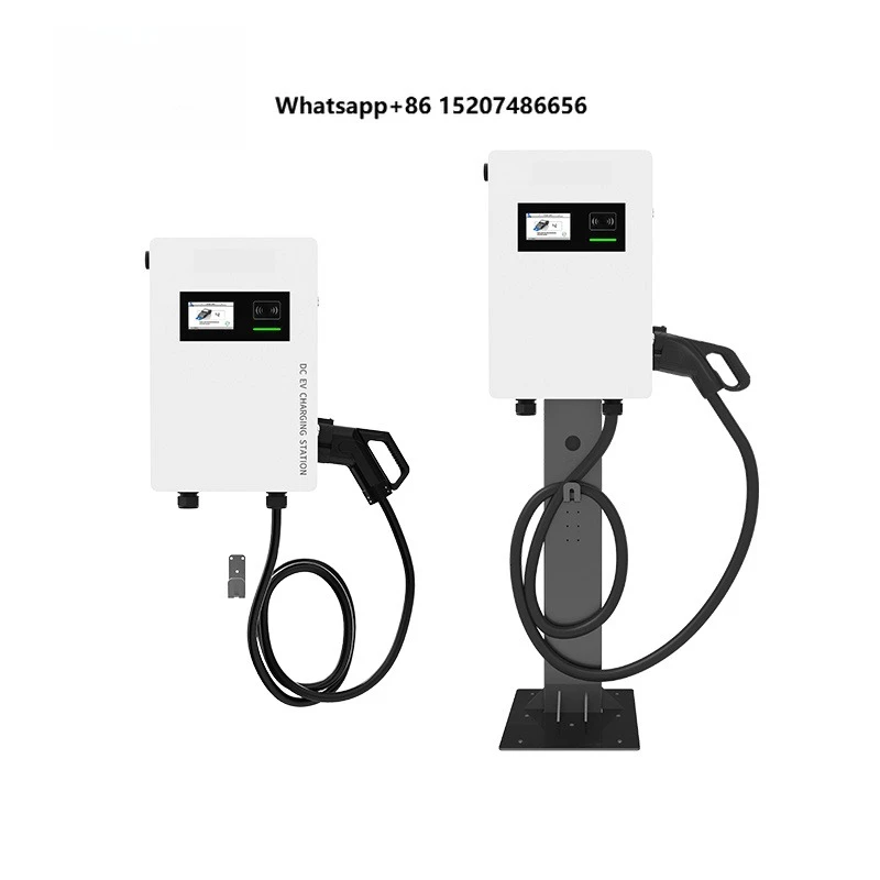 New Condition Single-Gun Wall-Mount DC Charging Pile 30-40kw Car Charging Station EV Charger Electric Vehicle