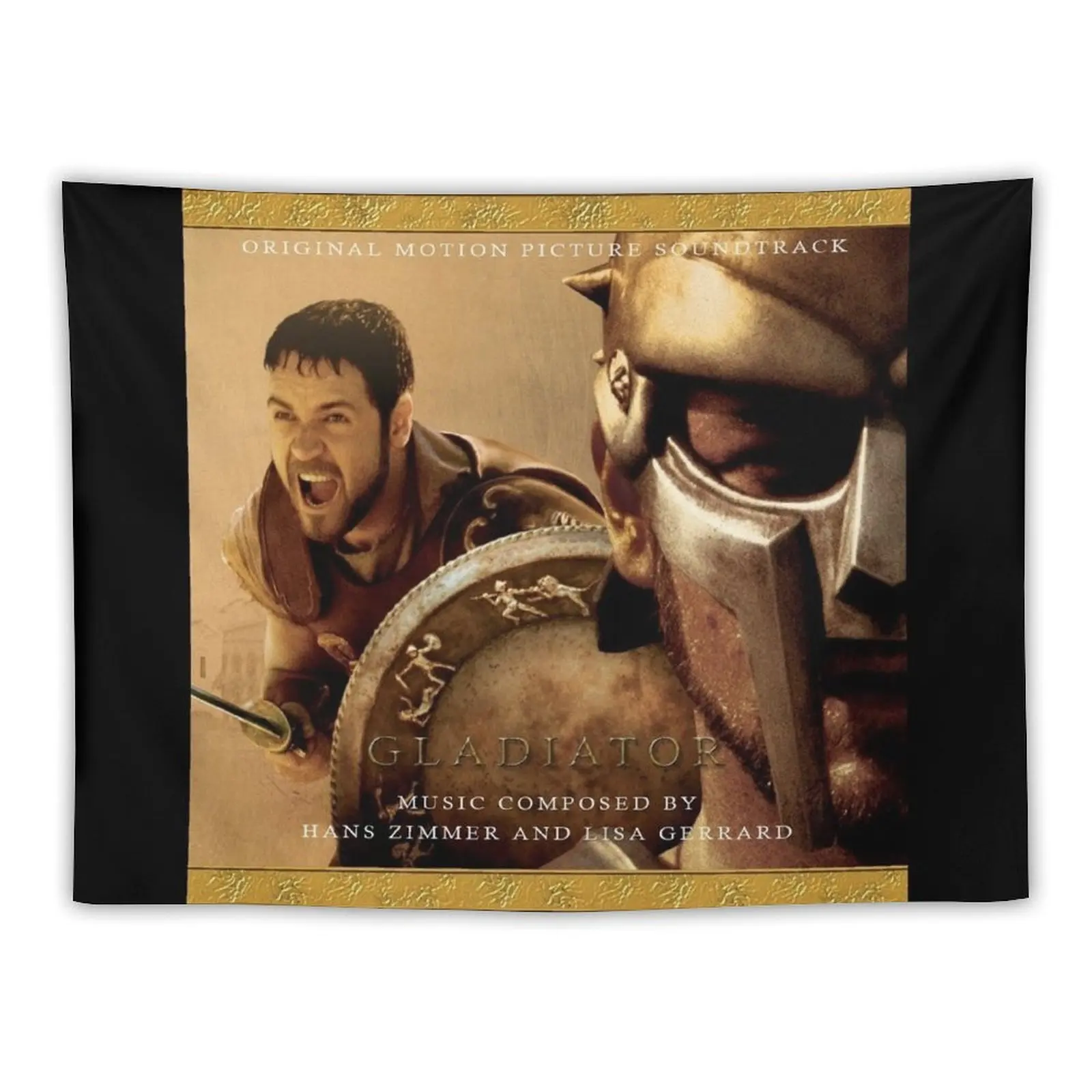 Hans Zimmer gladiator Tapestry House Decorations Wall Art Room Decorating Aesthetic Wall Hanging Wall Tapestry