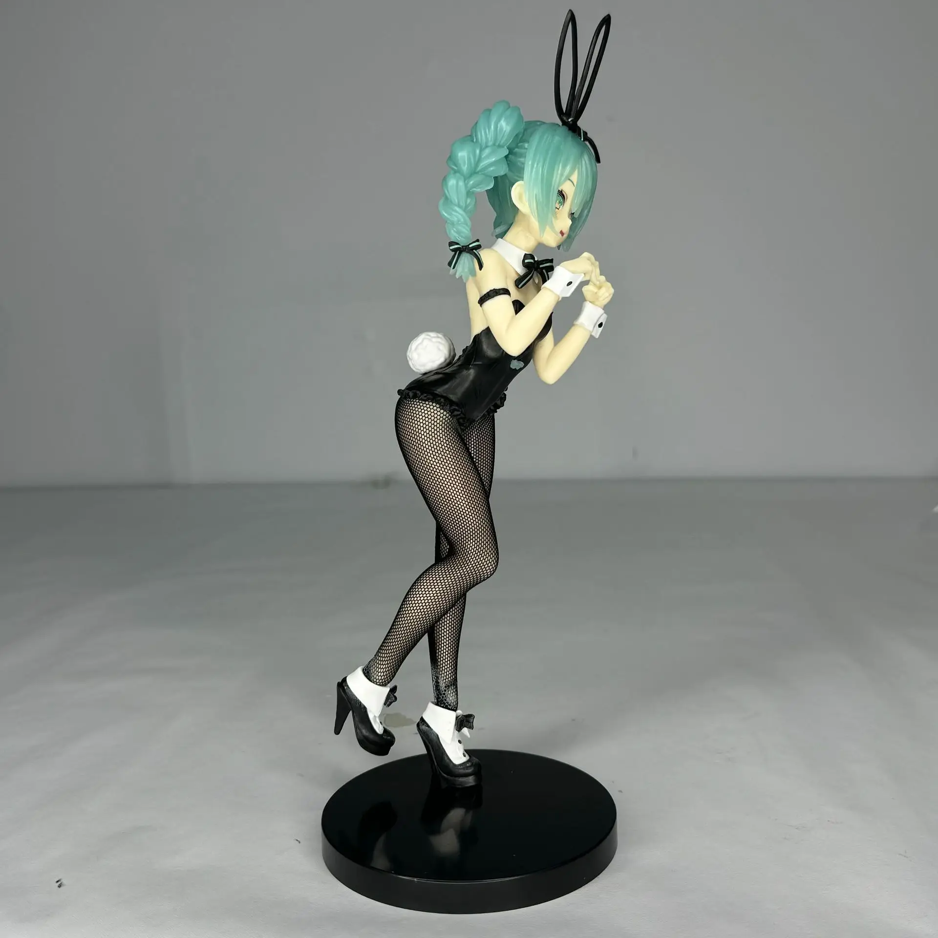 28Cm Bunny Girl Miku Action Figure Anime Bicute Konijntjes Dames Effen Figuren Collectie Ornament Geschenken Desktop Versieren Speelgoed