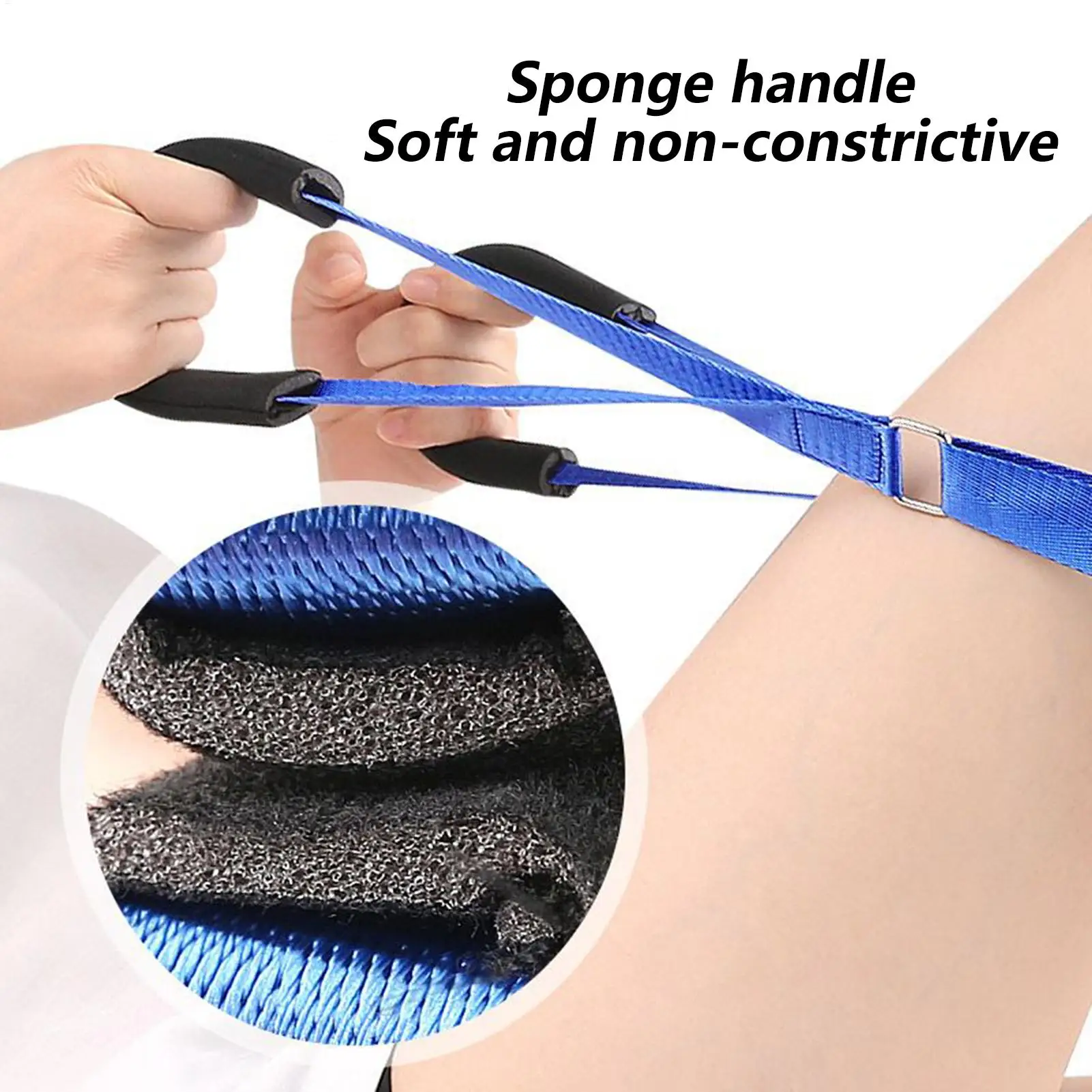 

Leg Lifter Adjustable Leg Lifter Strap Portable Aid Tool For Recovery Hospital Home Senior Daily Bed Exercise Rehab Disabled
