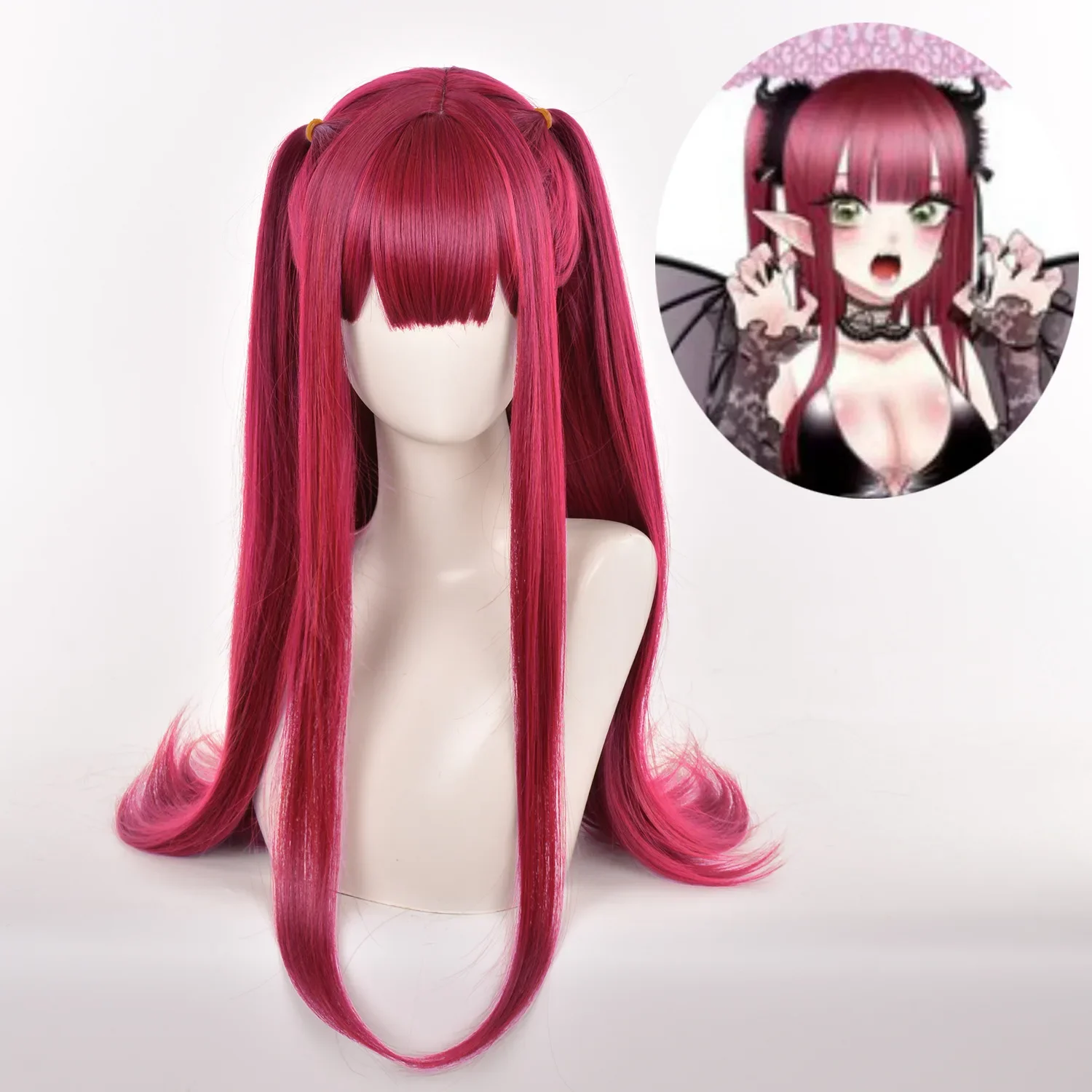 Evil Spirit Cosplay Wig Asian Fiber Mechanism Hair Suit Multi-Channel Cosplay Wig Happy Dreams Cosplay Evil Wig