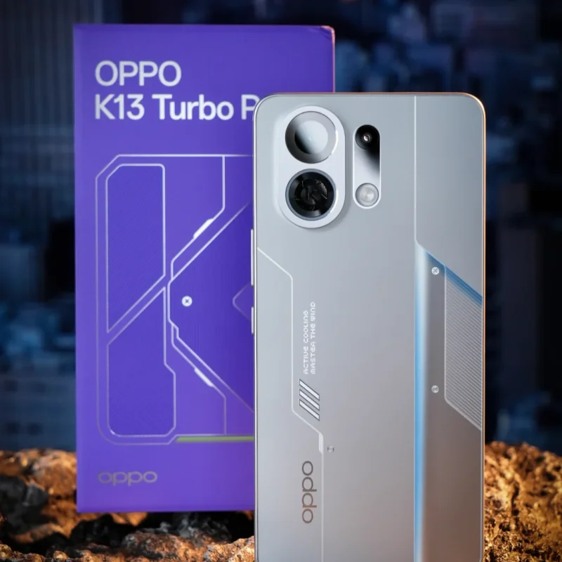 كاميرا OPPO K13 Turbo Pro 5G Snapdragon 8s Gen4 6.8 بوصة AMOLED 120 هرتز 7000 مللي أمبير في الساعة 80 وات SuperVOOC 50 ميجابكسل NFC OTA Turbo ColorOS 15 #4