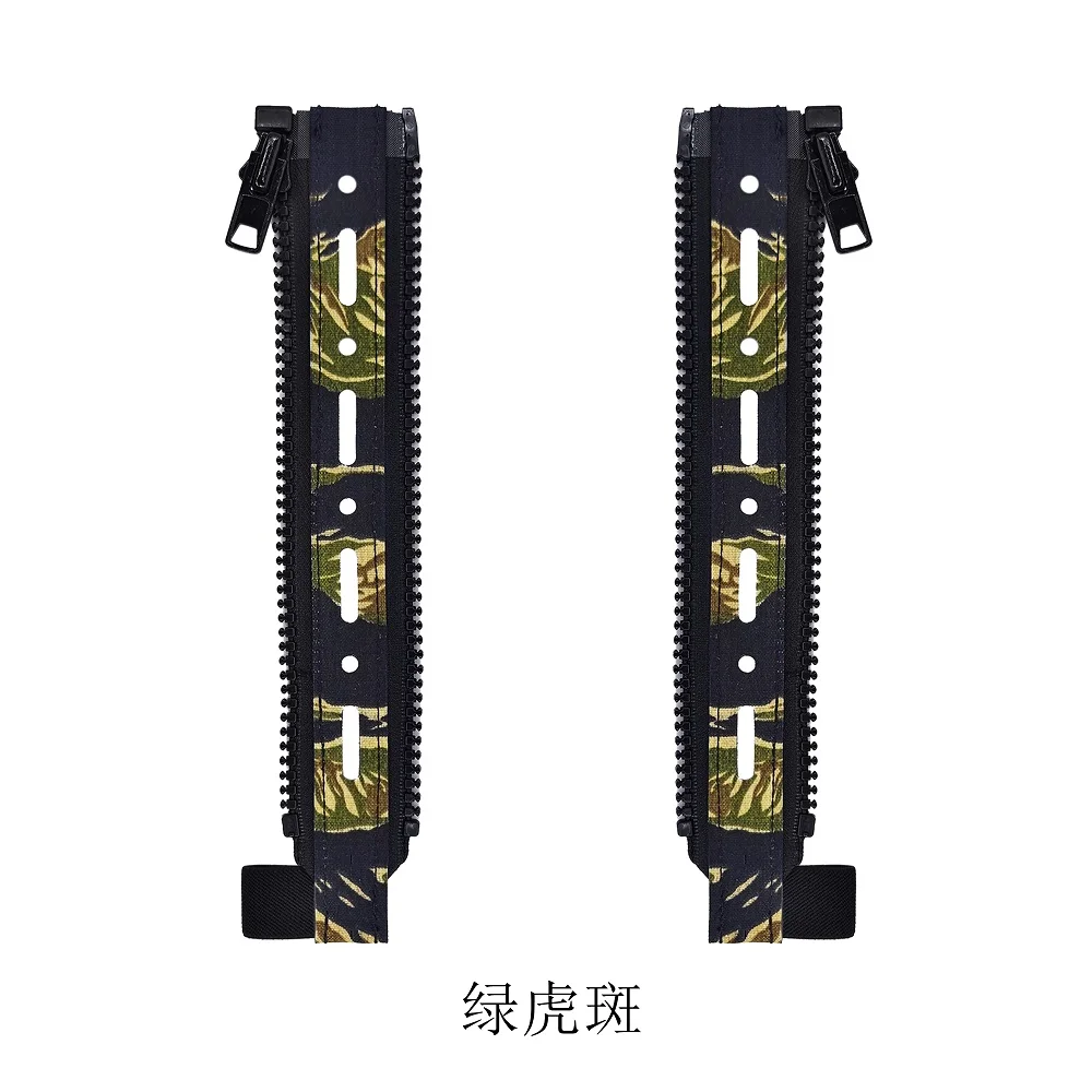 

Special Operations Equipment Vest Back Panel Zipper Back Pack Zipper Expansion Adapter Attachment 1 Pair